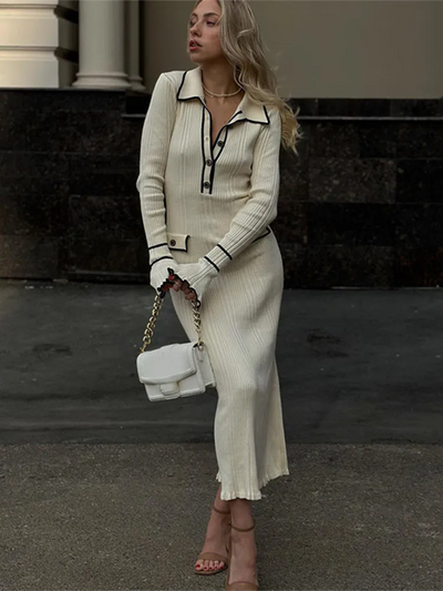 Ainsley® | Évelyne Midi Dress
