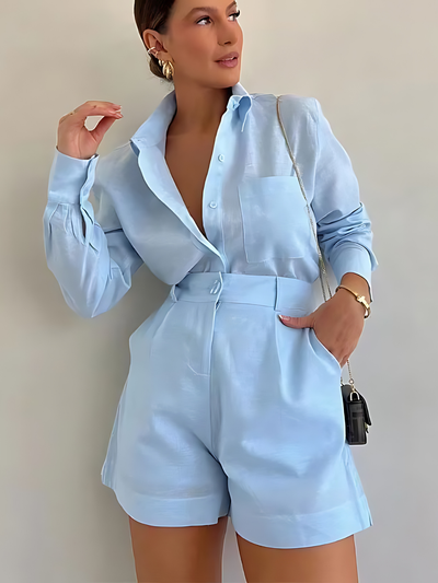 Nikola® | Summer Time Short & Shirt Matching Set
