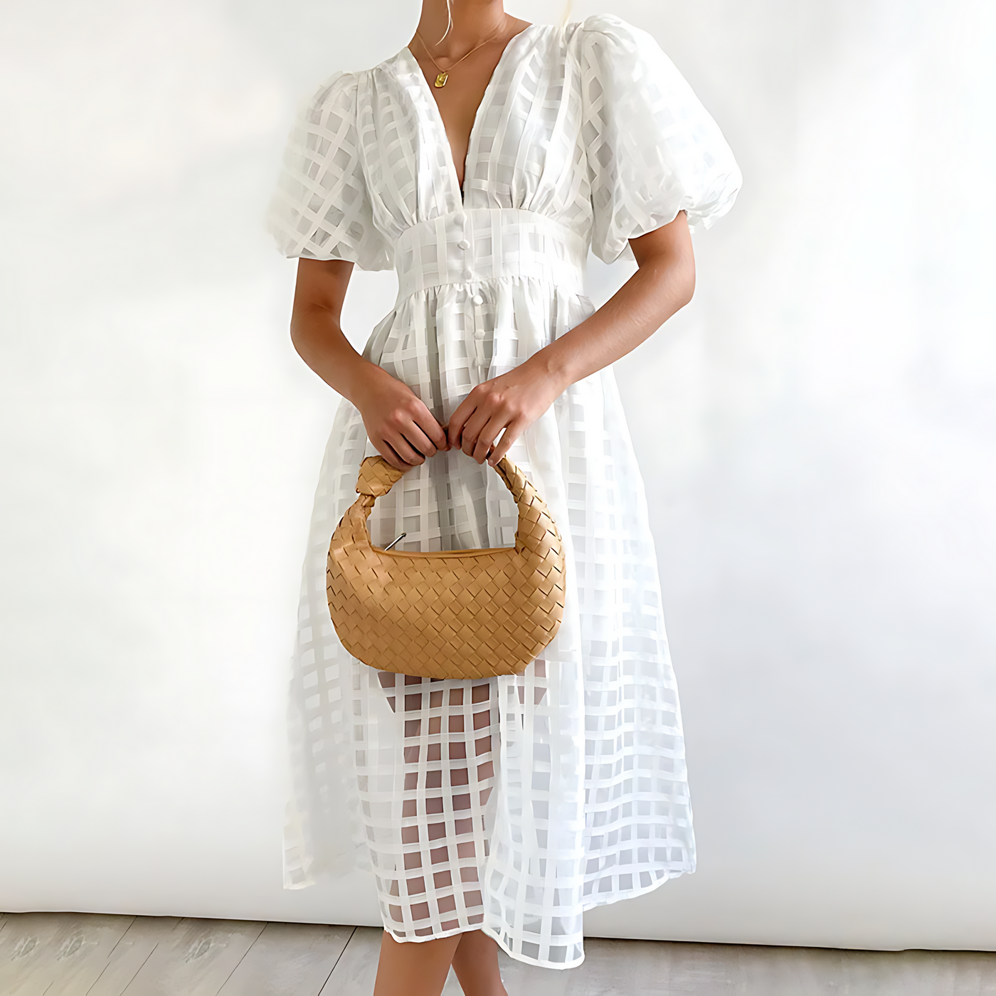 Viola® | Julia - Elegant Summer Midi Dress