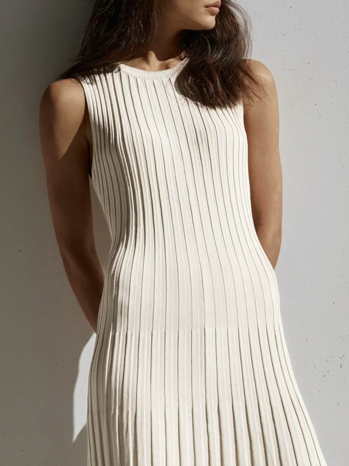 Jessica® | Camille Knit Pleat Maxi Dress
