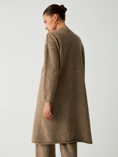 Alexandra® | Leisure Long Cardigan Three Piece Pants Set