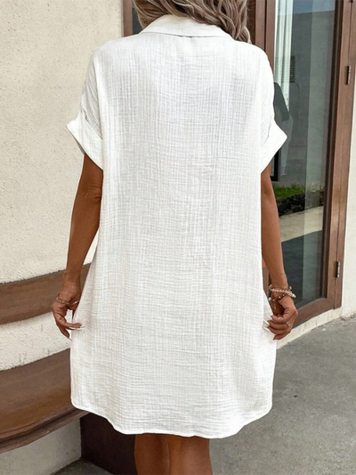Frederika® | Soft and Chic Casual Style Linen Dress