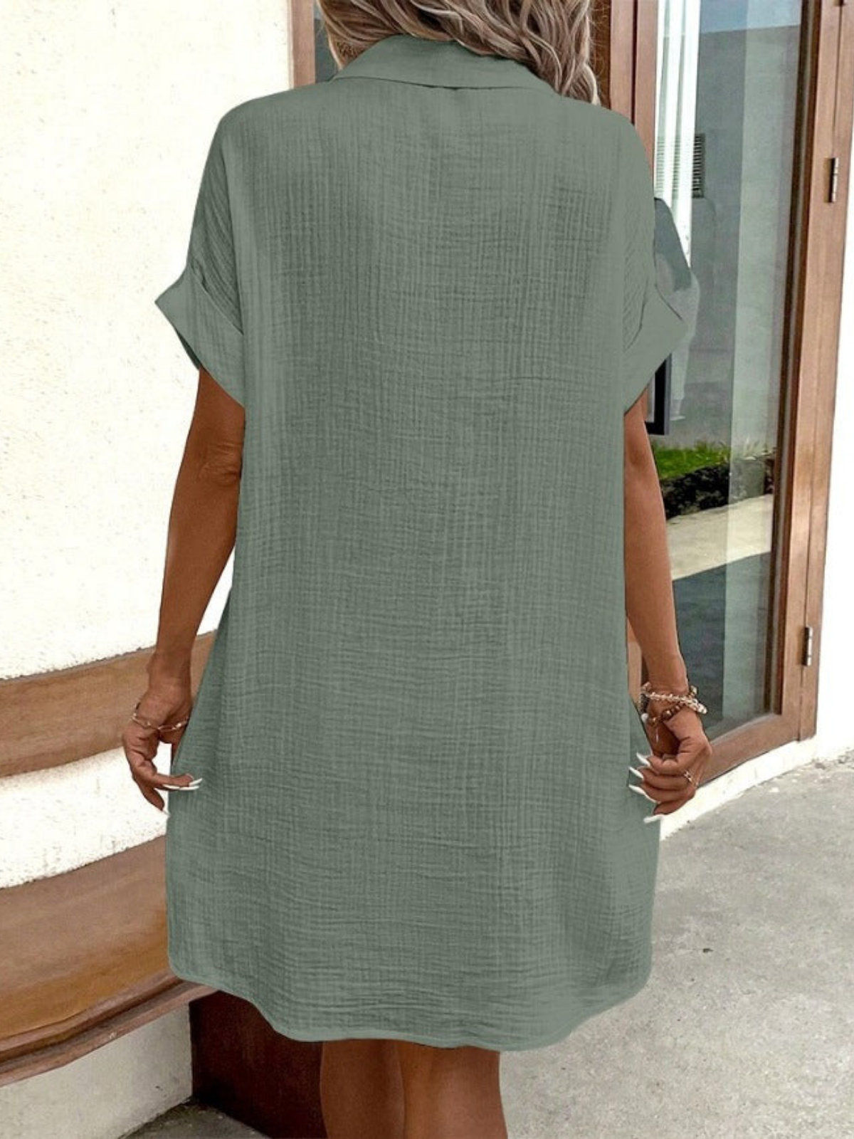 Frederika® | Soft and Chic Casual Style Linen Dress