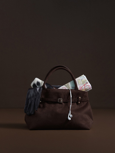 Lene® | Vintage Buckle-Design Top-Handle Bag