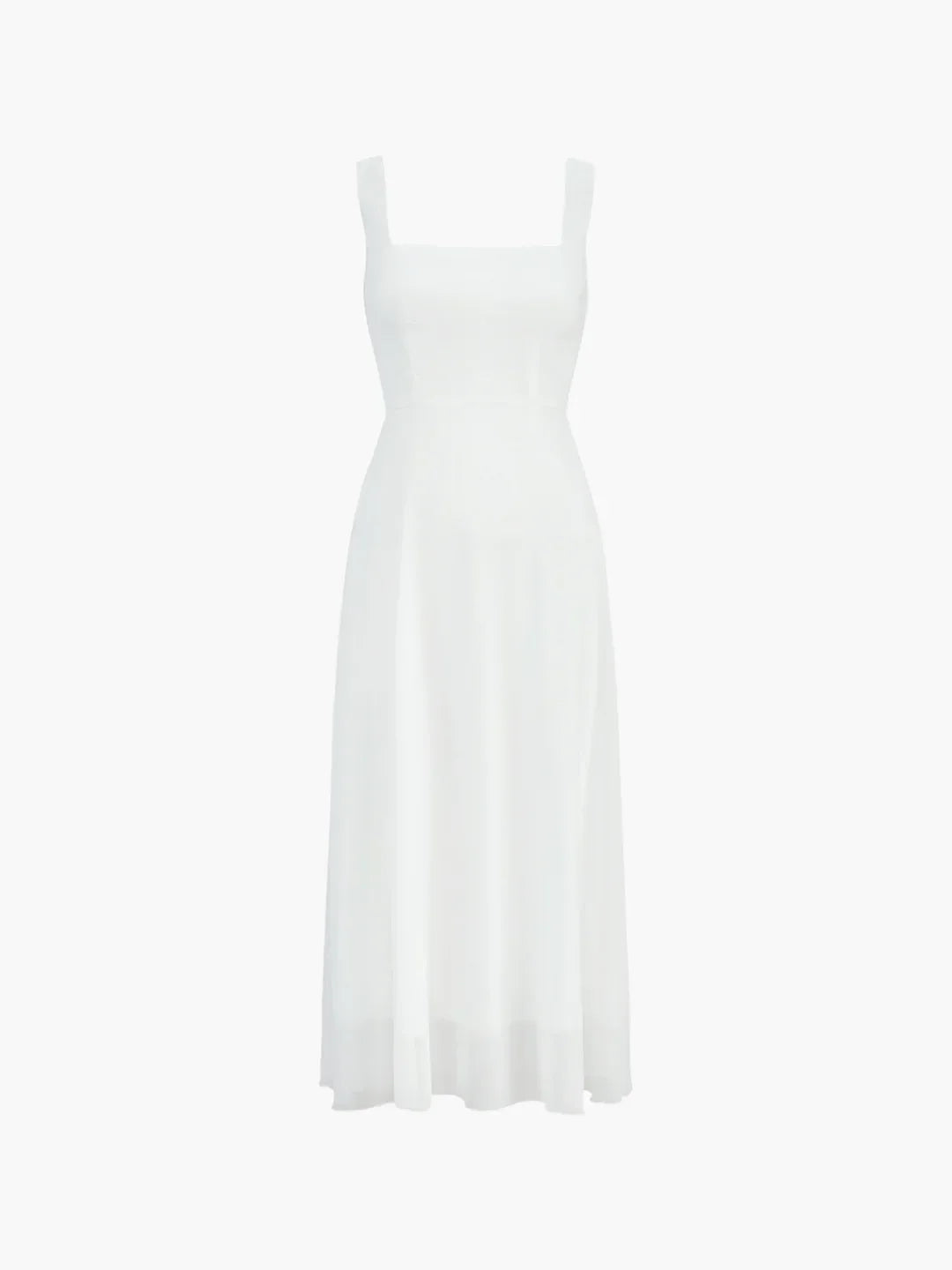 Sara® | Solid Elegant Style Cami Long Dress