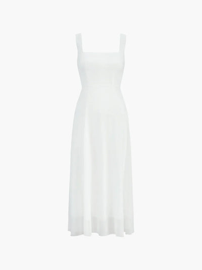 Sara® | Solid Elegant Style Cami Long Dress