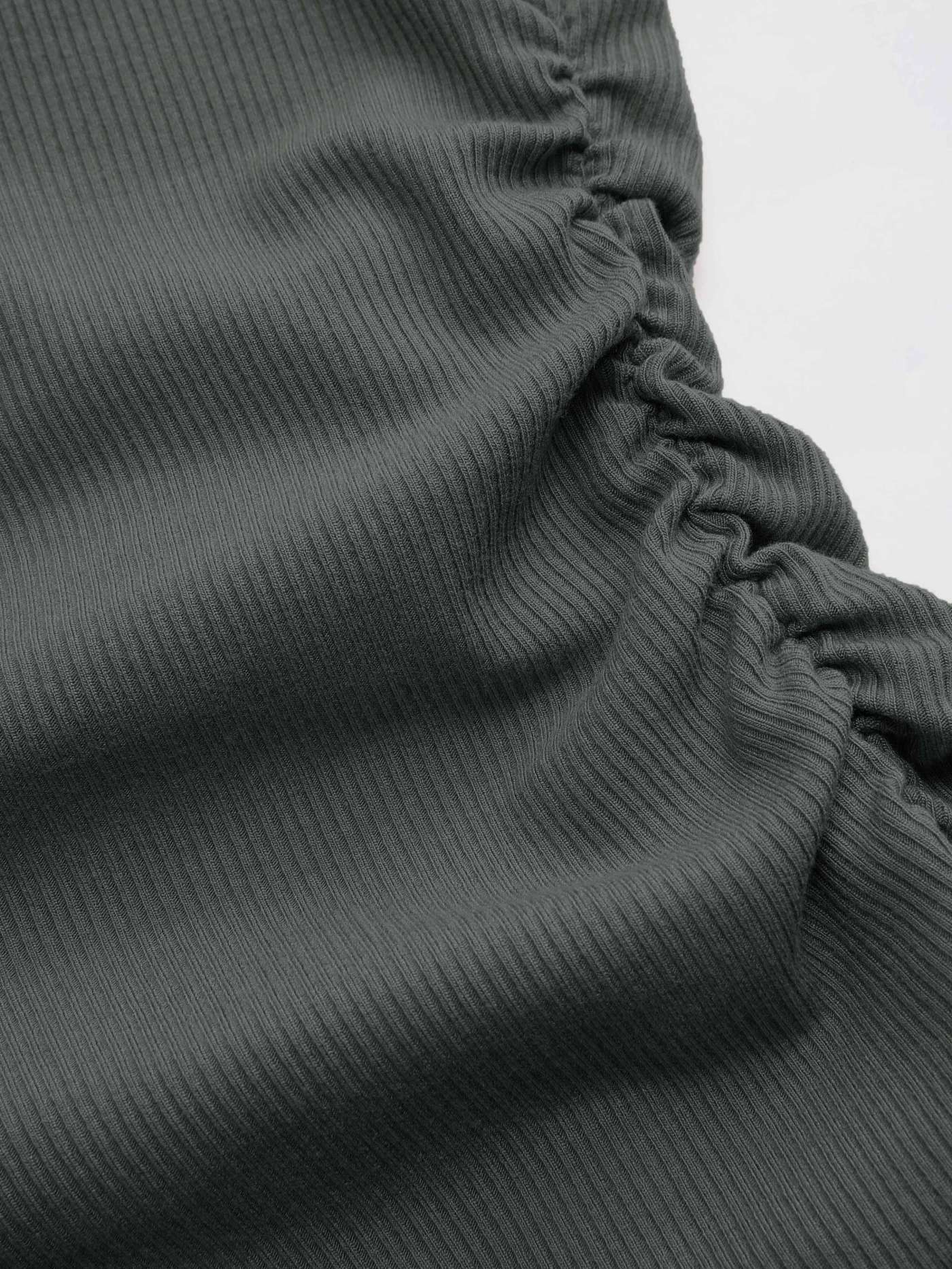 Albina® | Solid Asymmetrical Neck Long Sleeve Top
