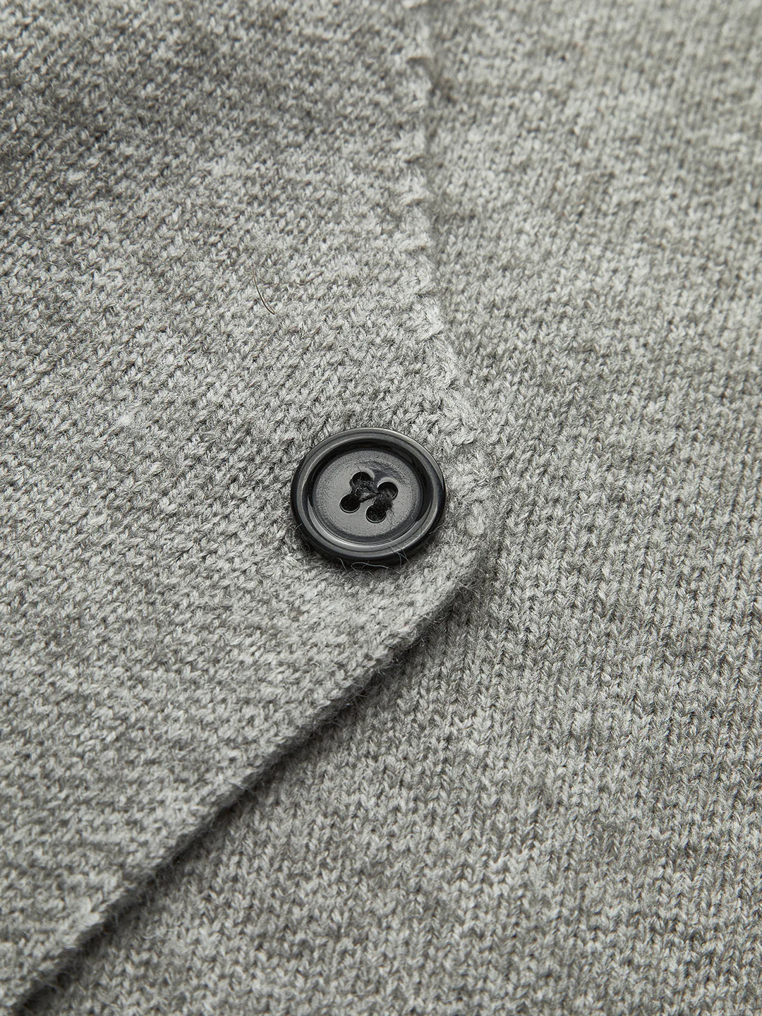Agnieszka® | Plain V-Neck Button Soft Knit Top