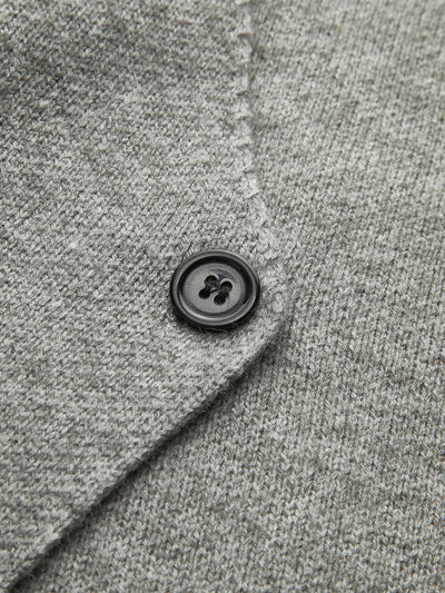 Agnieszka® | Plain V-Neck Button Soft Knit Top