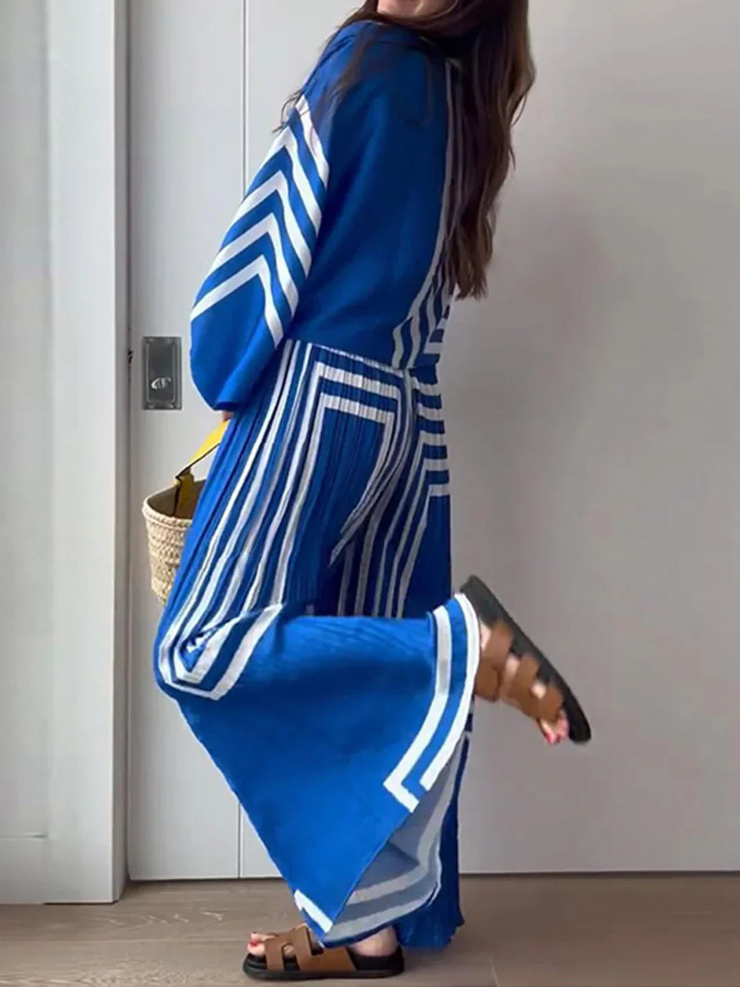 Kira® | Long Sleeve Oversized Print Matching Set