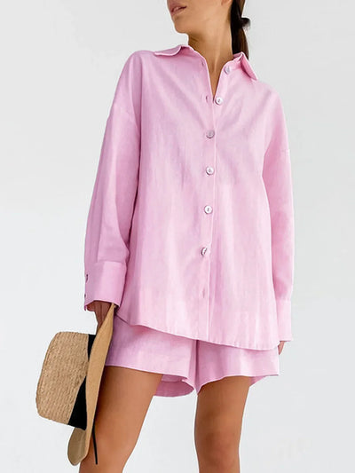 Agnes® | Cotton Candy Two Piece Shorts Set