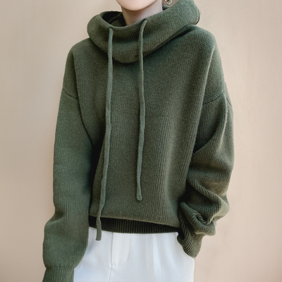 Aino® | Scarlett Merino Turtleneck Hoodie