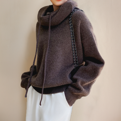 Aino® | Scarlett Merino Turtleneck Hoodie