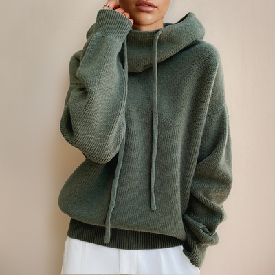 Aino® | Scarlett Merino Turtleneck Hoodie