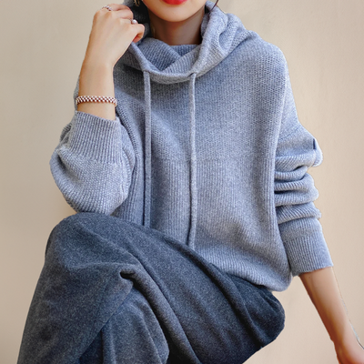 Aino® | Scarlett Merino Turtleneck Hoodie