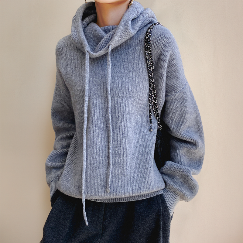 Aino® | Scarlett Merino Turtleneck Hoodie