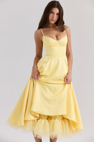 Cindy Tulle Midi Dress